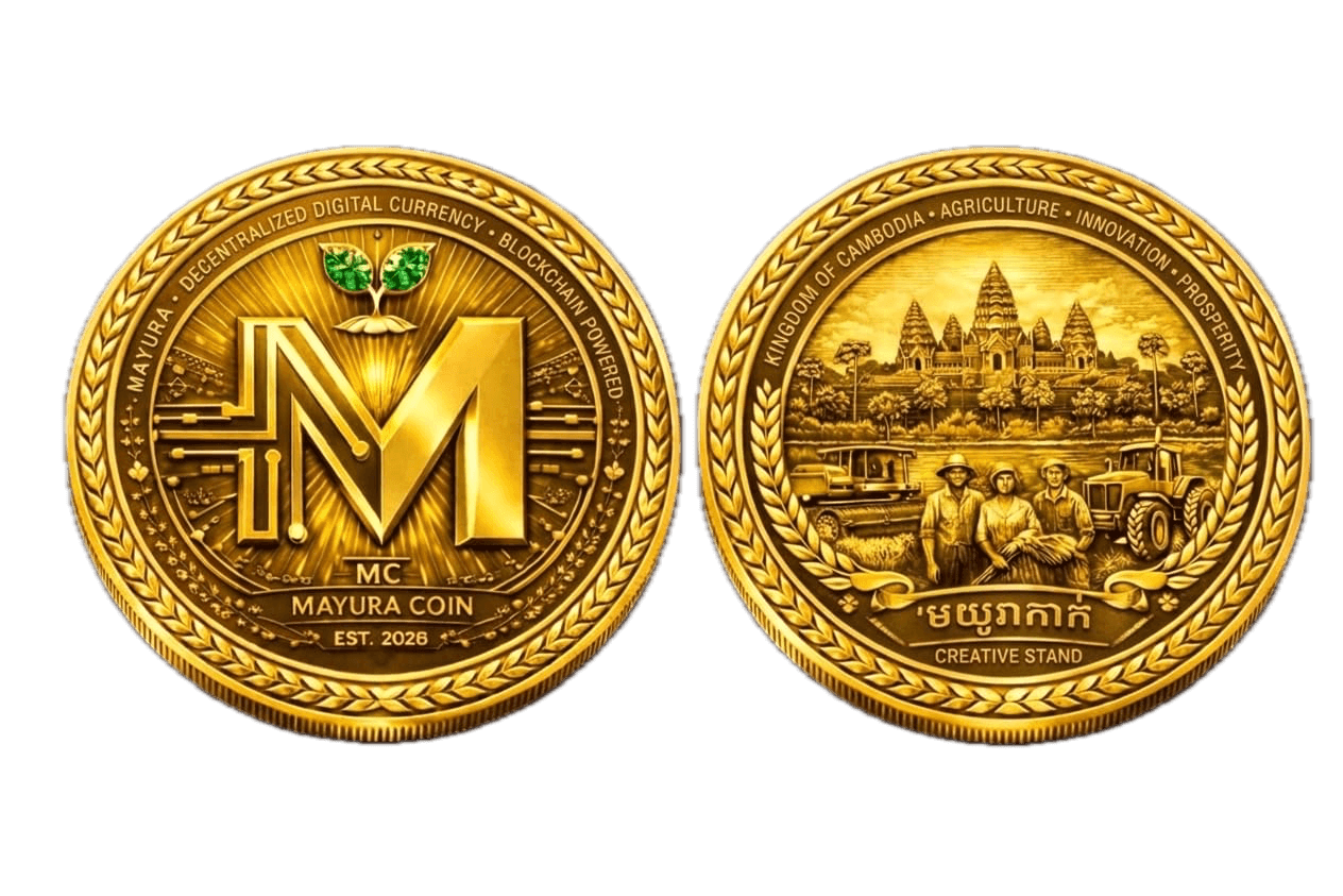 Mayura Coin front and back